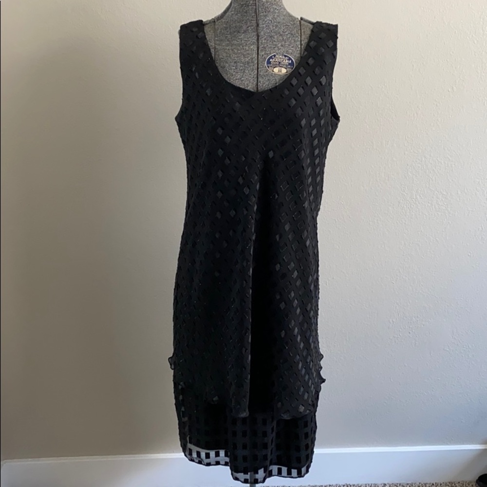 (DONATED) Vintage JEFFREY & DARA Black Dress